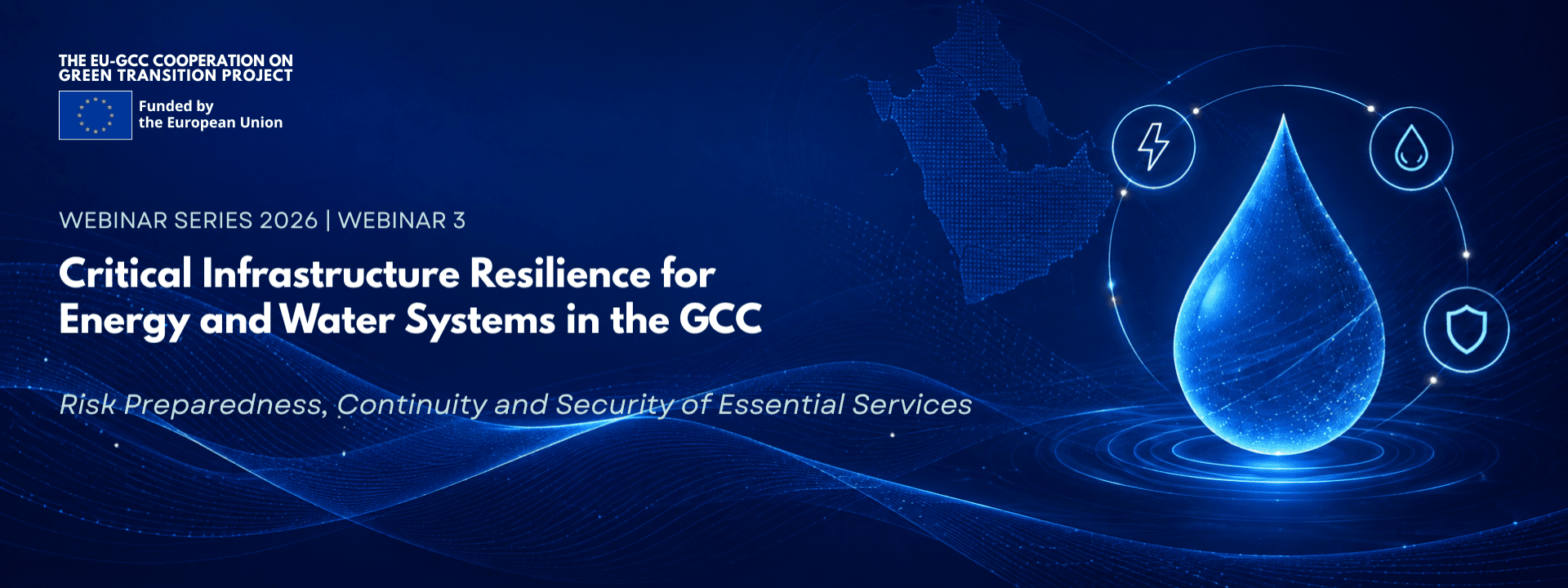 Critical Infrastructure Resilience for Energy and Water Systems in the GCC- Webinar 3